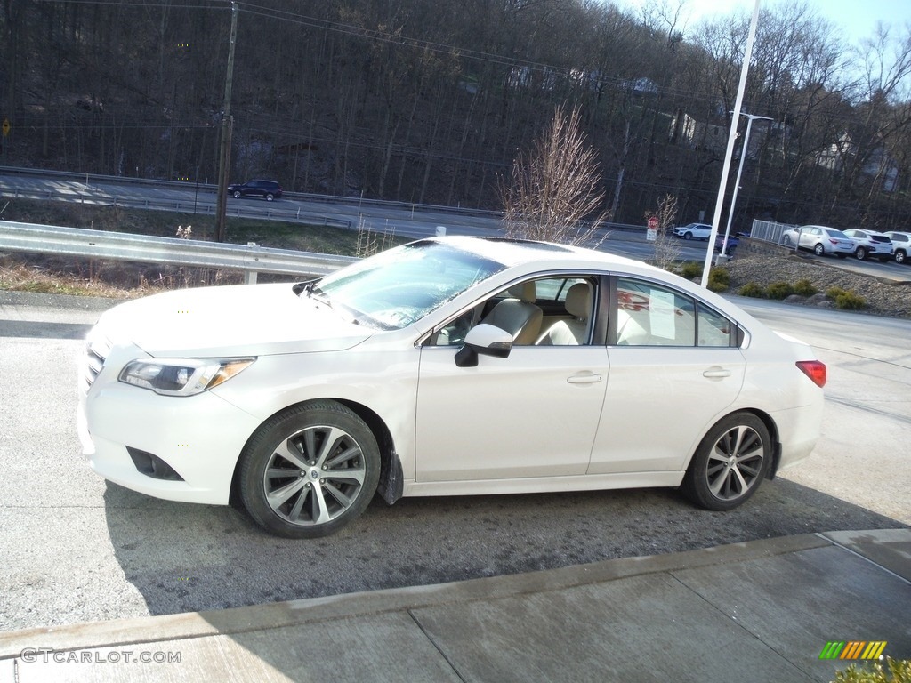 Crystal White Pearl 2015 Subaru Legacy 3.6R Limited Exterior Photo #143990505