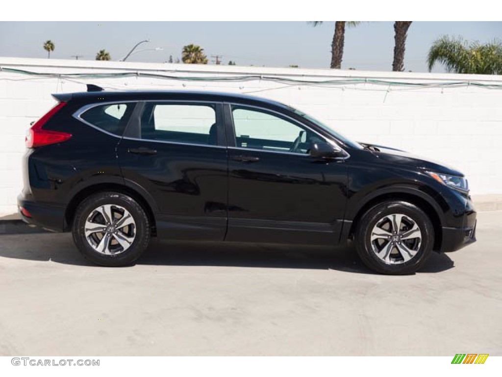 2019 CR-V LX - Crystal Black Pearl / Black photo #12
