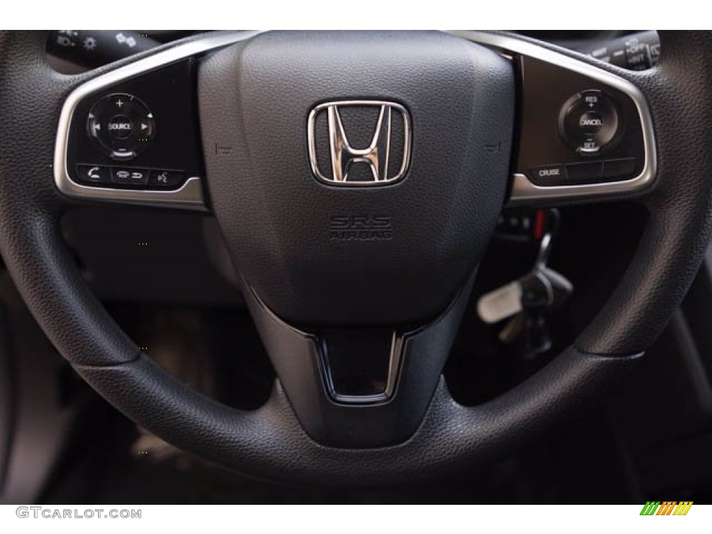 2019 CR-V LX - Crystal Black Pearl / Black photo #13