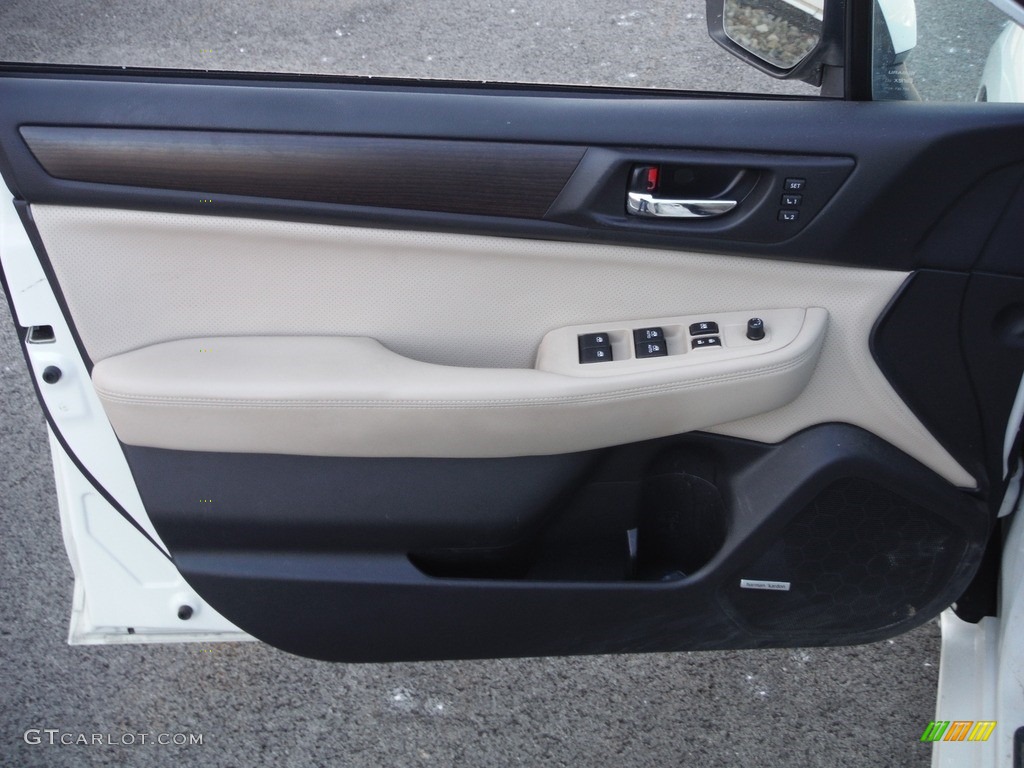 2015 Subaru Legacy 3.6R Limited Warm Ivory Door Panel Photo #143990622