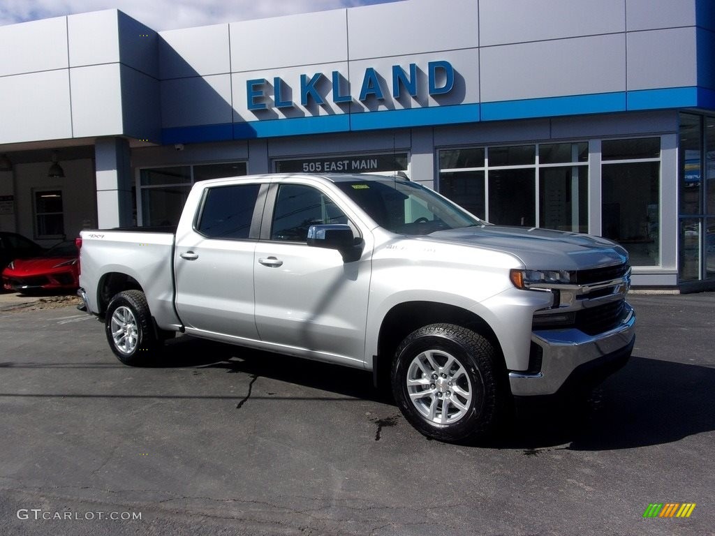 2022 Silverado 1500 Limited LT Crew Cab 4x4 - Silver Ice Metallic / Jet Black photo #1