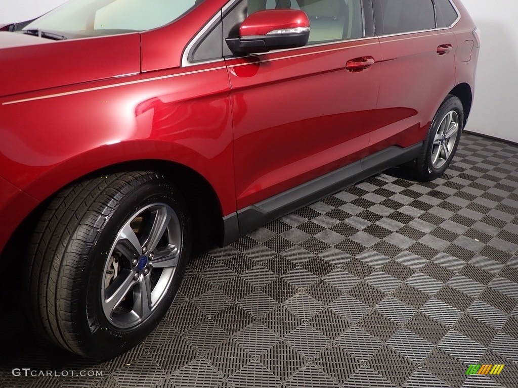 2019 Edge SEL AWD - Ruby Red / Dune photo #12