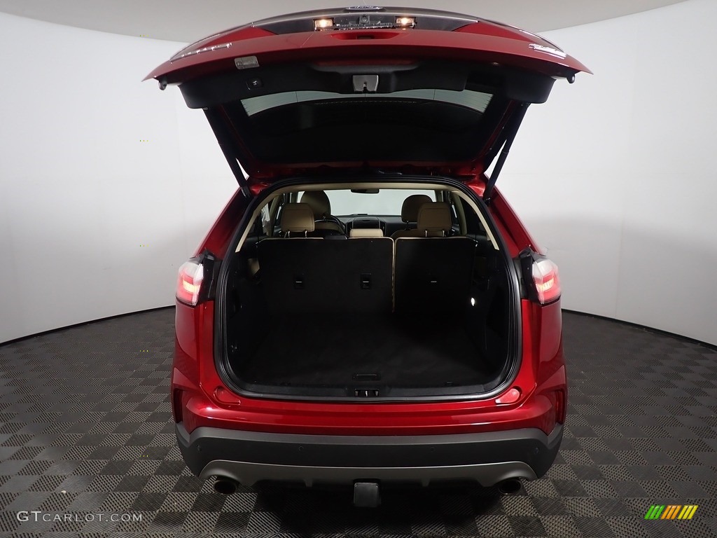 2019 Edge SEL AWD - Ruby Red / Dune photo #16