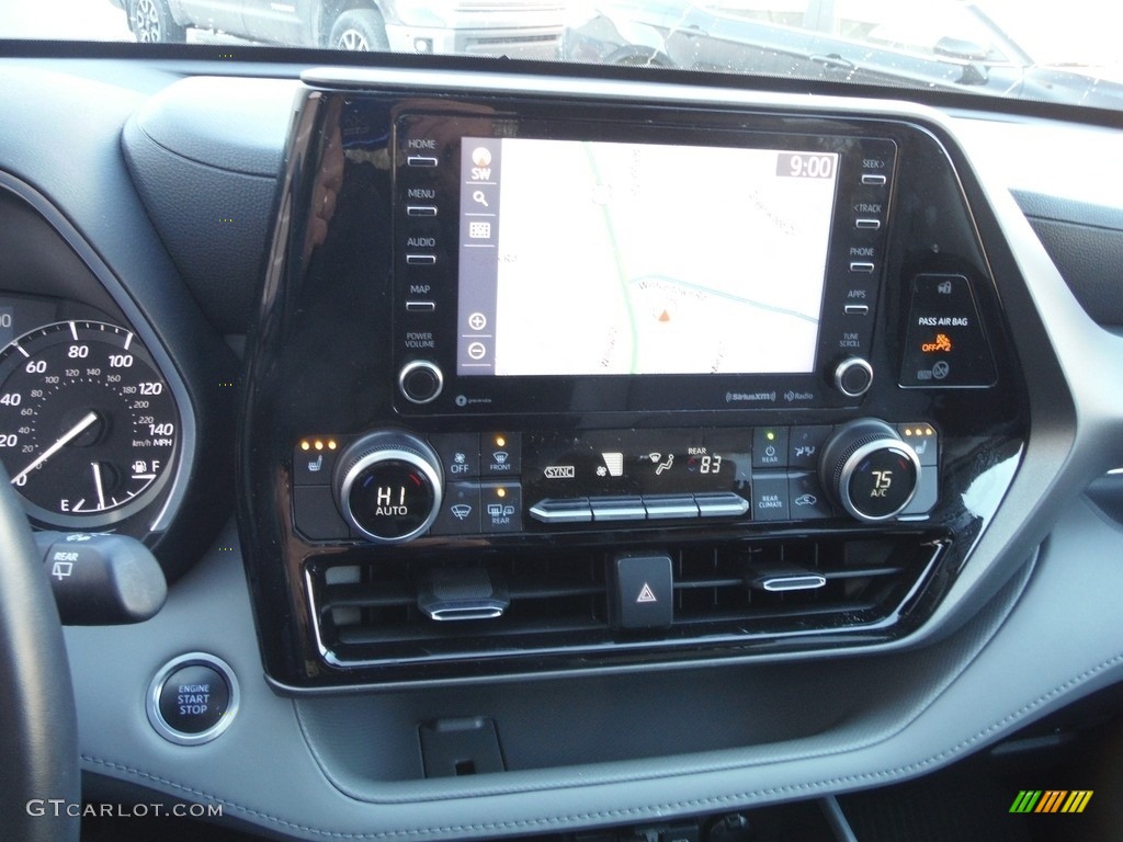 2020 Highlander XLE AWD - Blueprint / Graphite photo #4