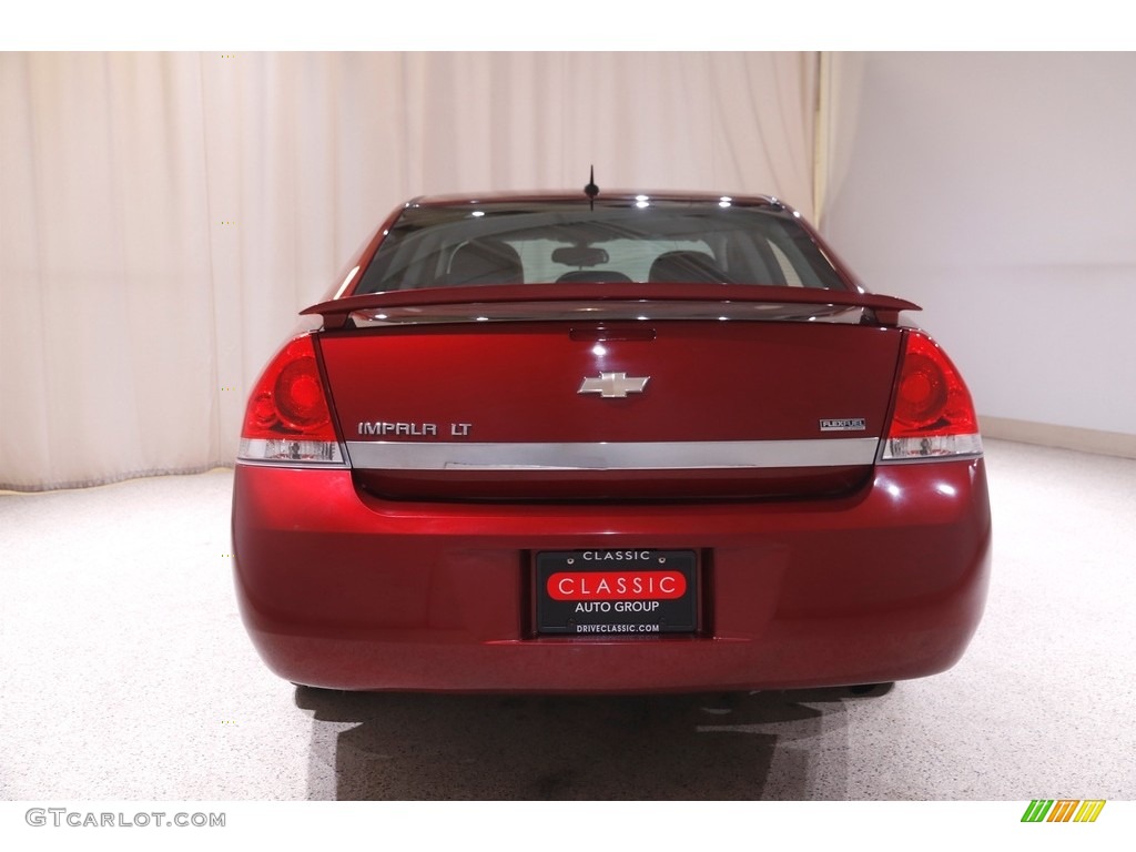 2009 Impala LT - Red Jewel Tintcoat / Ebony photo #14