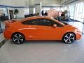 Orange Fire Pearl - Civic Si Coupe Photo No. 4