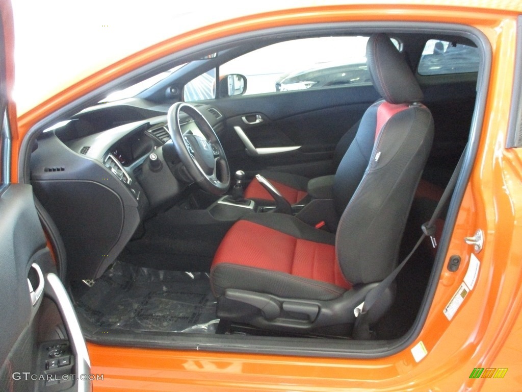 2015 Honda Civic Si Coupe Front Seat Photo #143992545