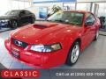 2003 Torch Red Ford Mustang GT Coupe  photo #1