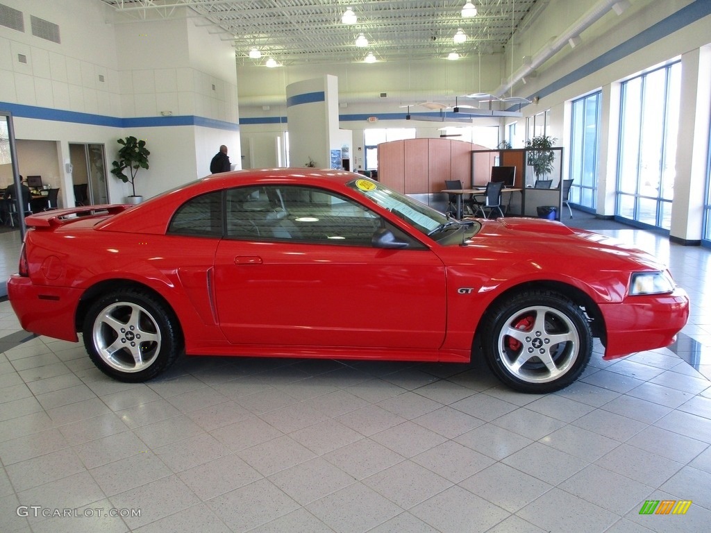 Torch Red 2003 Ford Mustang GT Coupe Exterior Photo #143992884
