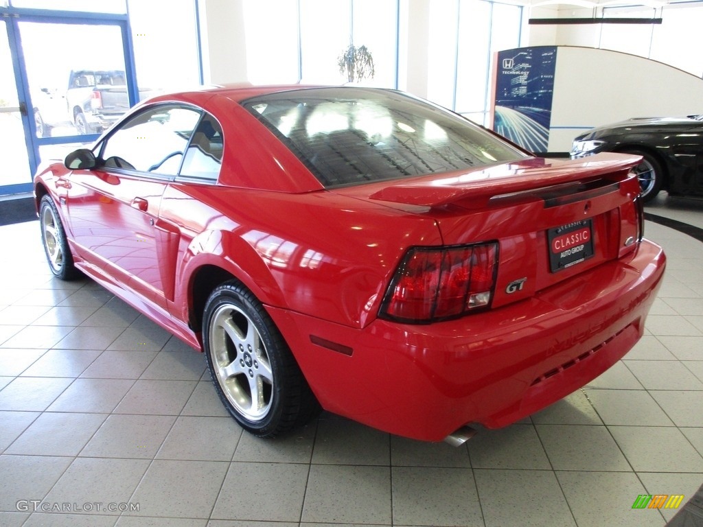 2003 Mustang GT Coupe - Torch Red / Dark Charcoal photo #10