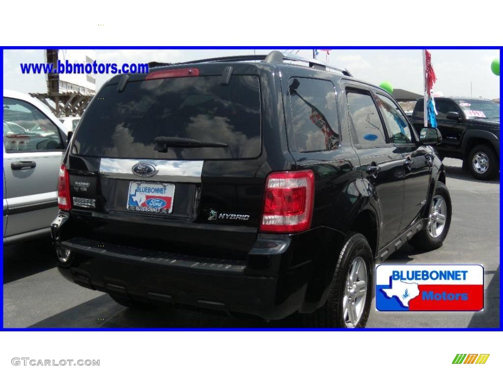 2008 Escape Hybrid - Black / Camel photo #11