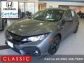 Polished Metal Metallic 2019 Honda Civic EX Hatchback