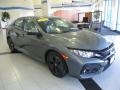 Polished Metal Metallic - Civic EX Hatchback Photo No. 3
