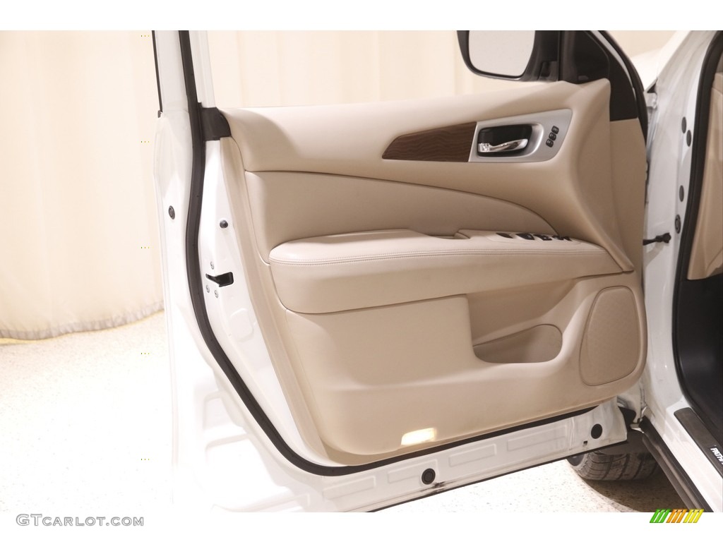 2020 Pathfinder Platinum 4x4 - Pearl White Tricoat / Almond photo #4