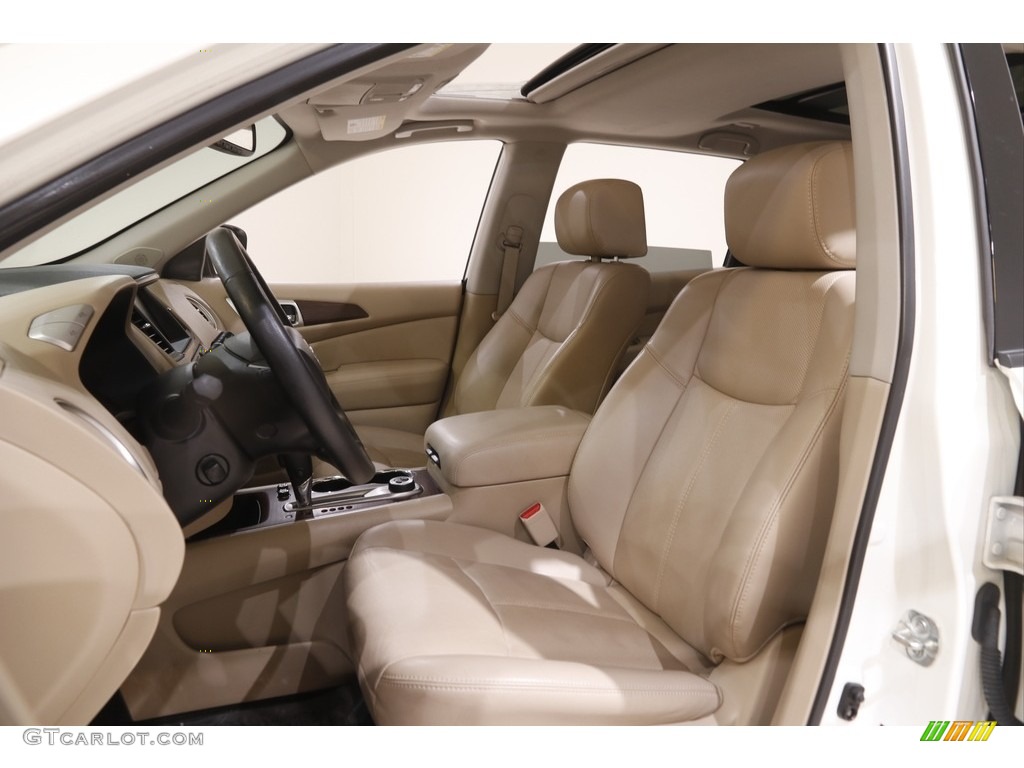 2020 Pathfinder Platinum 4x4 - Pearl White Tricoat / Almond photo #5