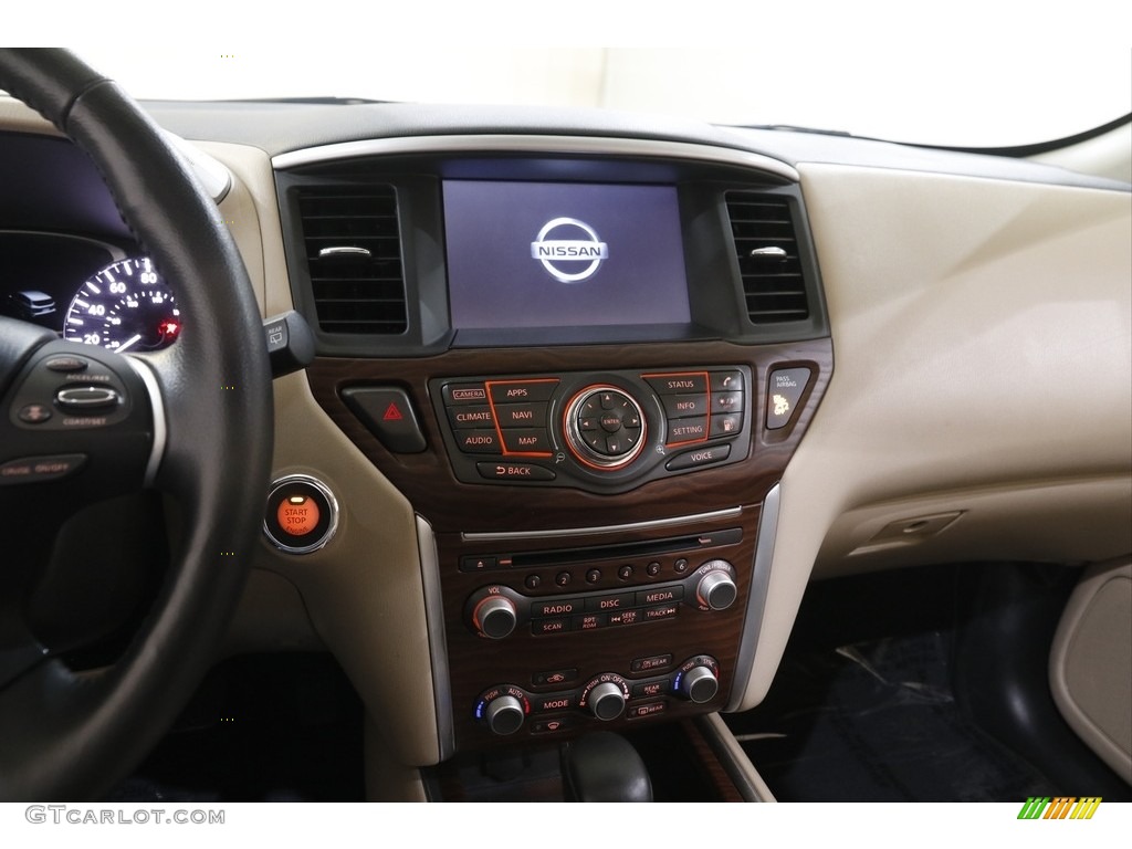 2020 Pathfinder Platinum 4x4 - Pearl White Tricoat / Almond photo #9