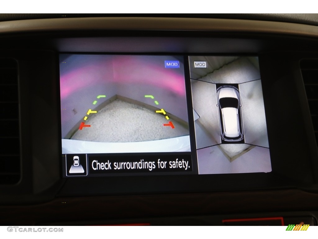 2020 Pathfinder Platinum 4x4 - Pearl White Tricoat / Almond photo #14