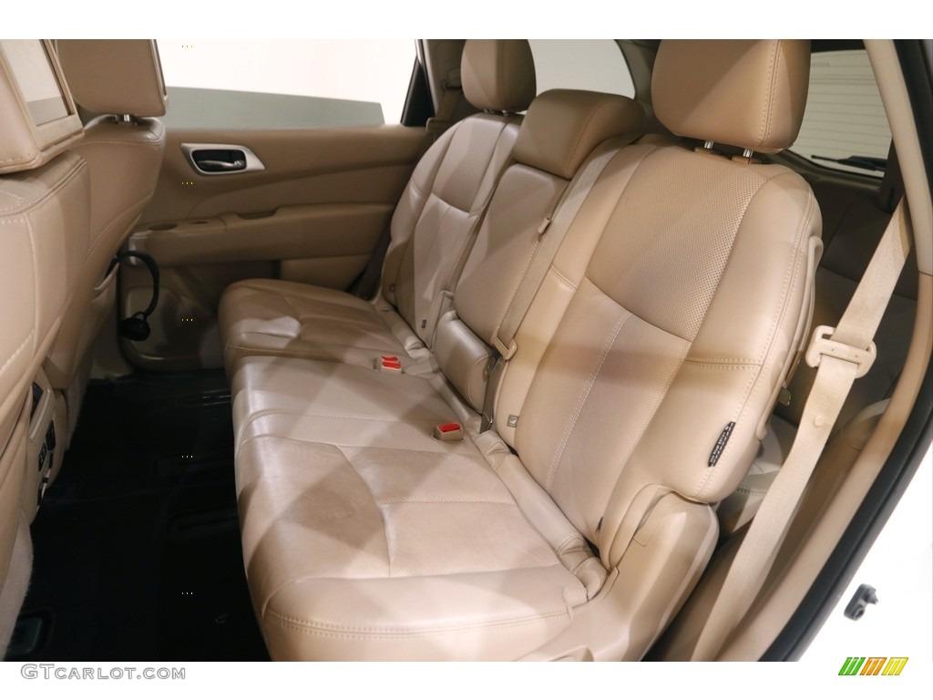 2020 Pathfinder Platinum 4x4 - Pearl White Tricoat / Almond photo #19