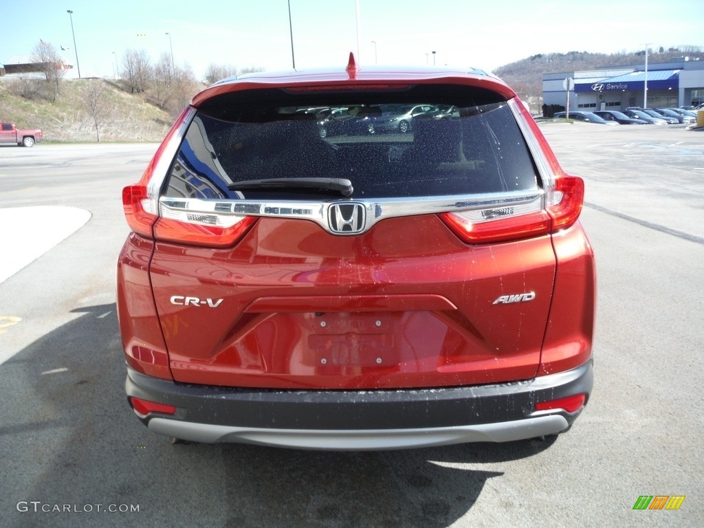 2019 CR-V EX AWD - Molten Lava Pearl / Ivory photo #9