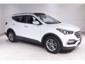 2018 Pearl White Hyundai Santa Fe Sport  #143994288