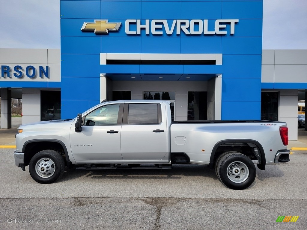 2021 Chevrolet Silverado 3500HD Work Truck Crew Cab 4x4 Exterior Photos