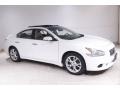 Winter Frost White 2012 Nissan Maxima 3.5 SV