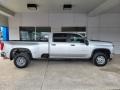 Silver Ice Metallic - Silverado 3500HD Work Truck Crew Cab 4x4 Photo No. 3