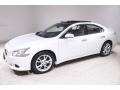 2012 Winter Frost White Nissan Maxima 3.5 SV  photo #3