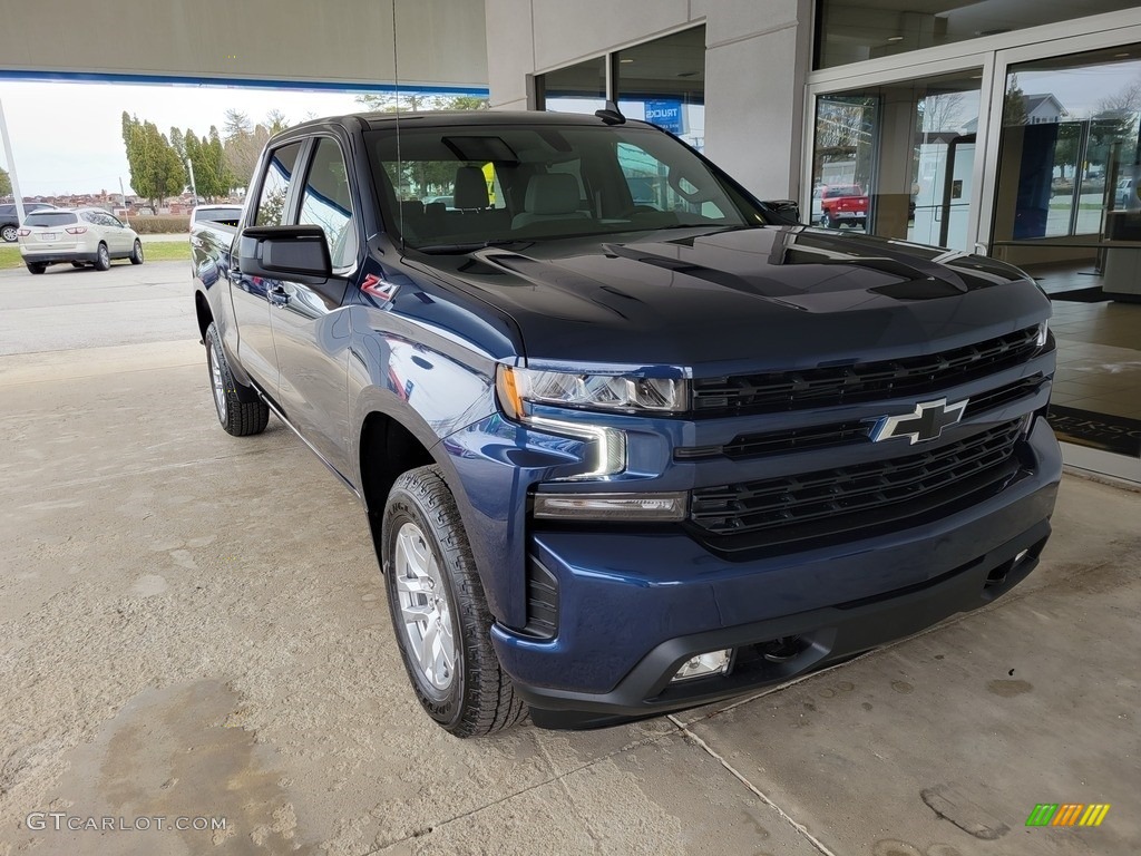 2022 Silverado 1500 Limited RST Crew Cab 4x4 - Northsky Blue Metallic / Gideon/­Very Dark Atmosphere photo #2