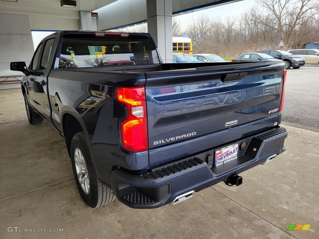 2022 Silverado 1500 Limited RST Crew Cab 4x4 - Northsky Blue Metallic / Gideon/­Very Dark Atmosphere photo #7