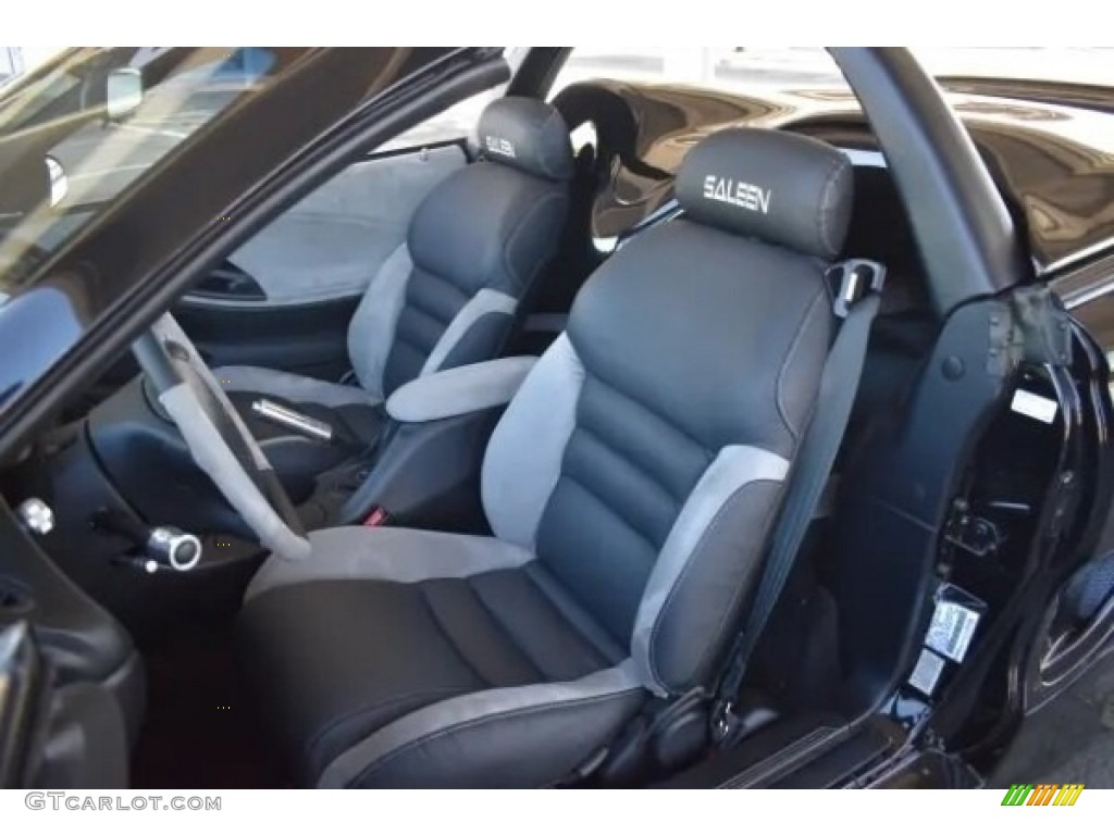 Black Interior 1996 Ford Mustang Saleen S281 Convertible Photo #143995370