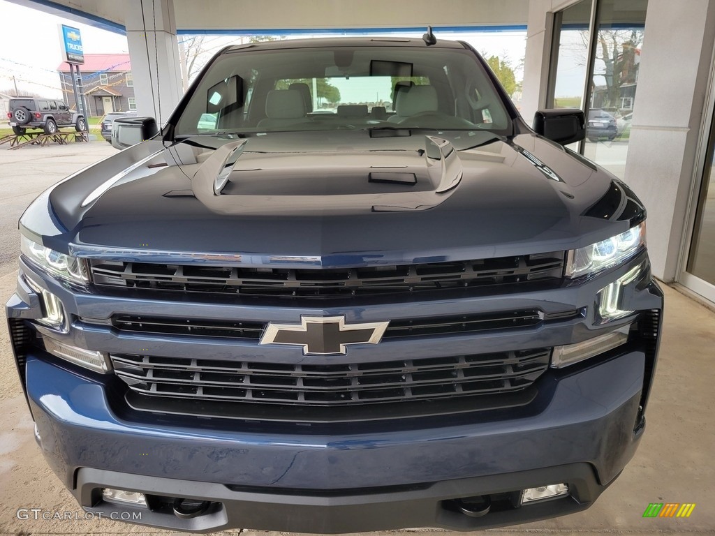 2022 Silverado 1500 Limited RST Crew Cab 4x4 - Northsky Blue Metallic / Gideon/­Very Dark Atmosphere photo #9