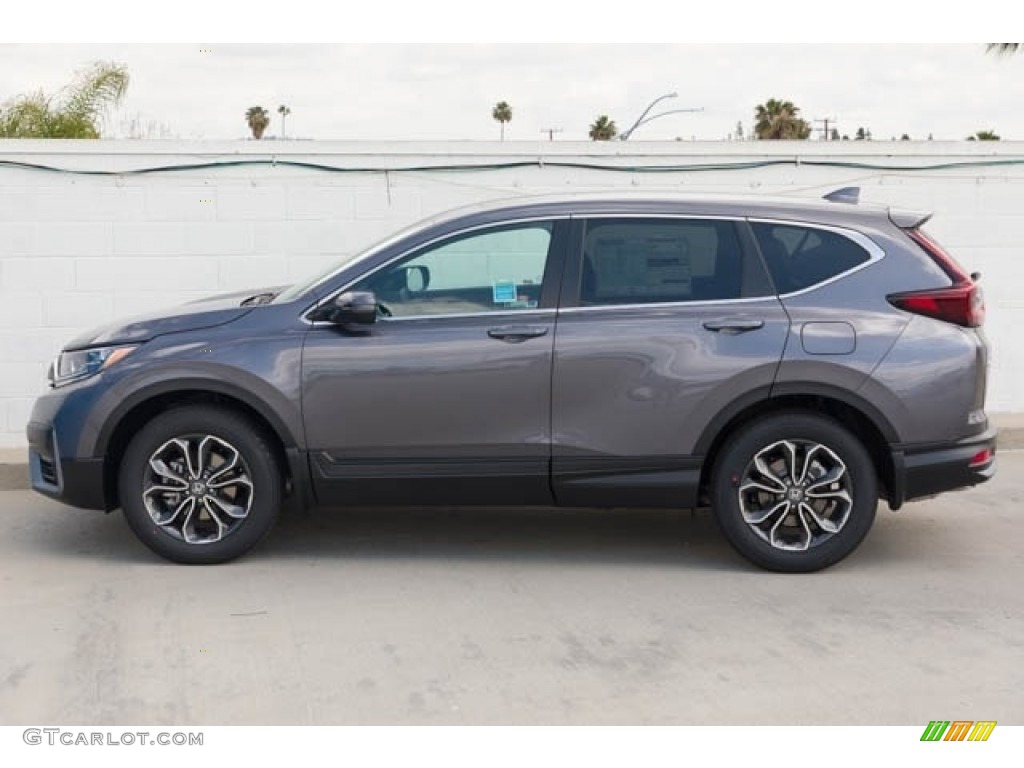 Modern Steel Metallic 2022 Honda CR-V EX-L AWD Exterior Photo #143995523