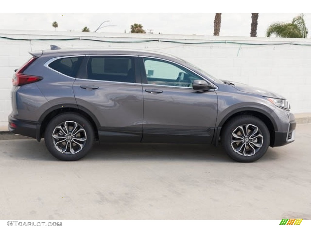 Modern Steel Metallic 2022 Honda CR-V EX-L AWD Exterior Photo #143995556