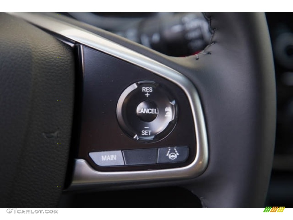 2022 Honda CR-V EX-L AWD Gray Steering Wheel Photo #143995766