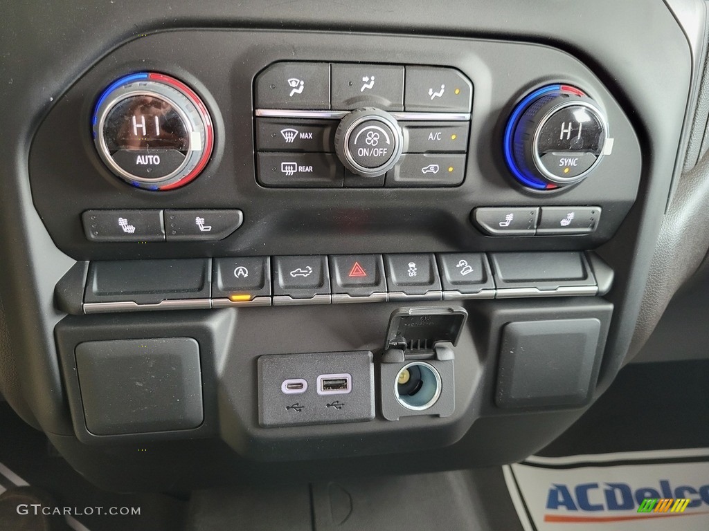 2022 Silverado 1500 Limited RST Crew Cab 4x4 - Northsky Blue Metallic / Gideon/­Very Dark Atmosphere photo #33