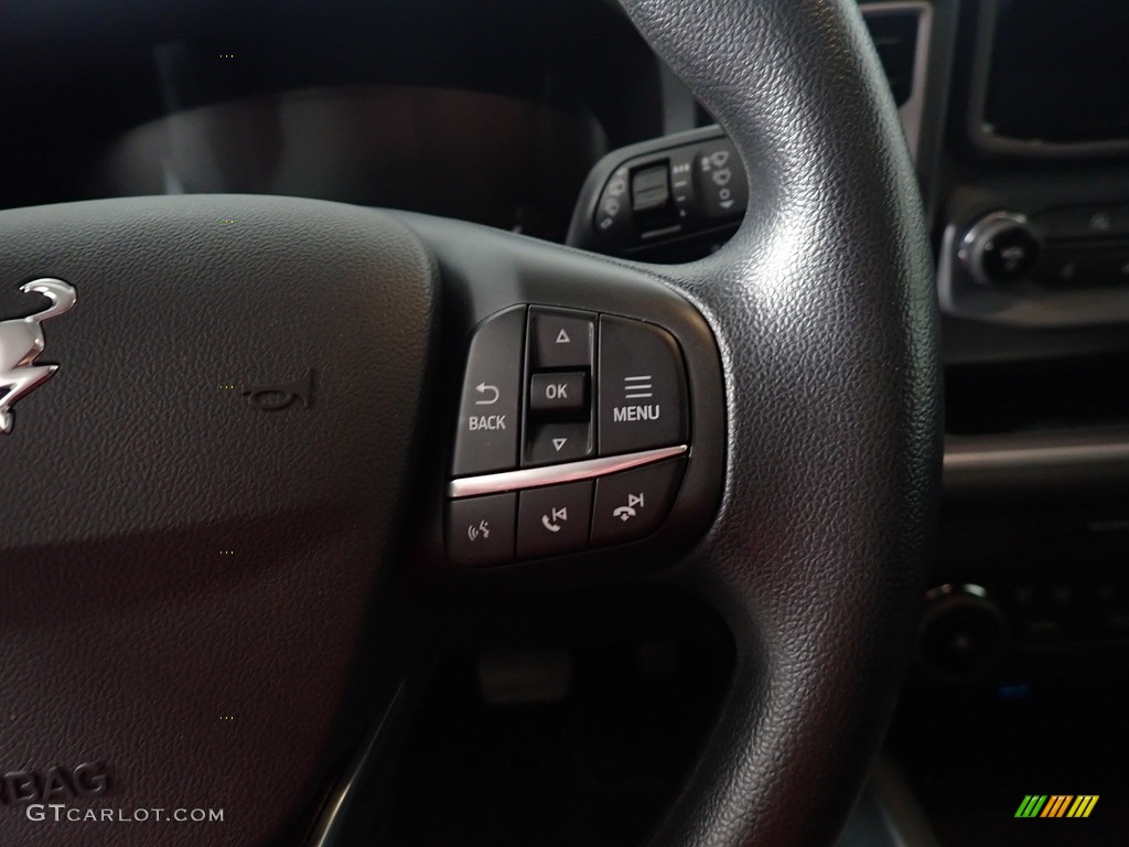 2021 Ford Bronco Sport Big Bend 4x4 Medium Dark Slate Steering Wheel Photo #143996308