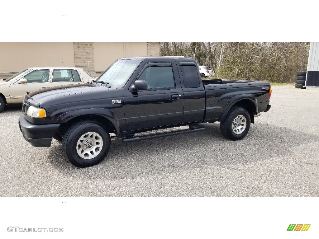 Mystic Black 2005 Mazda B-Series Truck B3000 Dual Sport Extended Cab Exterior Photo #143996522