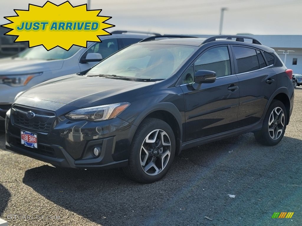2019 Crosstrek 2.0i Limited - Crystal Black Silica / Black photo #1