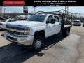 Summit White 2015 Chevrolet Silverado 3500HD WT Crew Cab 4x4 Utility