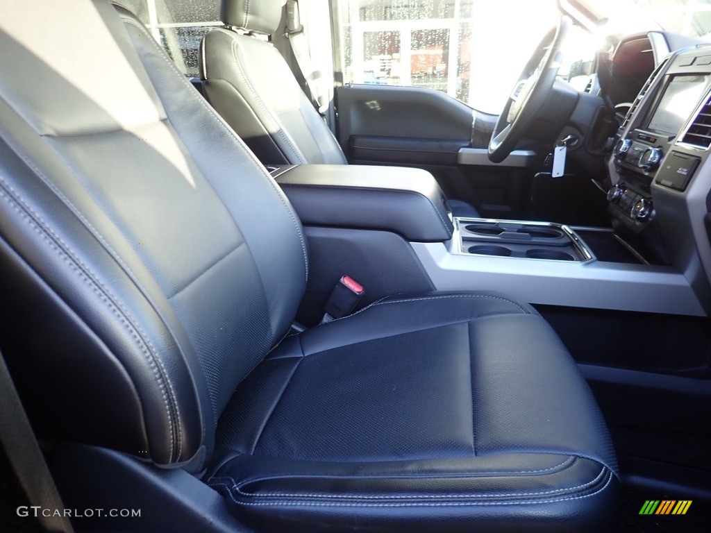 2017 F250 Super Duty Lariat Crew Cab 4x4 - Shadow Black / Black photo #10
