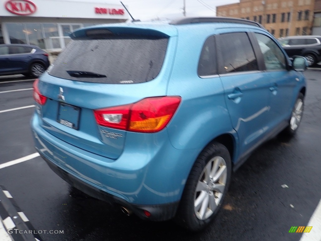 2013 Outlander Sport SE 4WD - Laguna Blue Metallic / Black photo #1