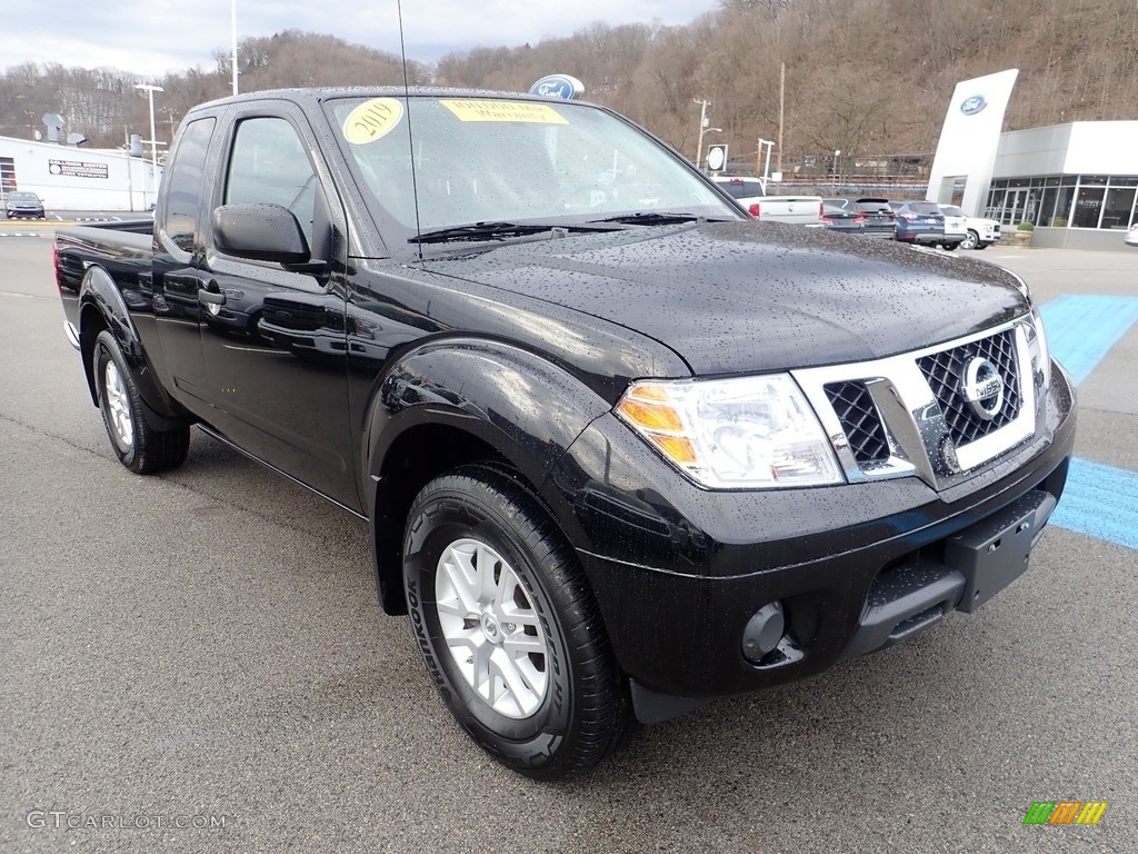 Midnight Black 2019 Nissan Frontier SV King Cab 4x4 Exterior Photo #143997200