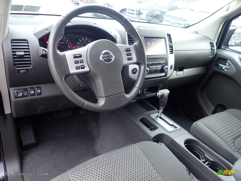 Steel Interior 2019 Nissan Frontier SV King Cab 4x4 Photo #143997272