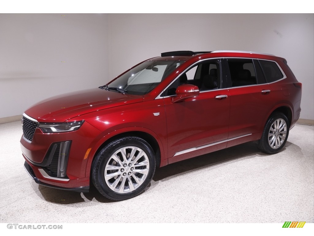 Red Horizon Tintcoat 2020 Cadillac XT6 Premium Luxury AWD Exterior Photo #143998310