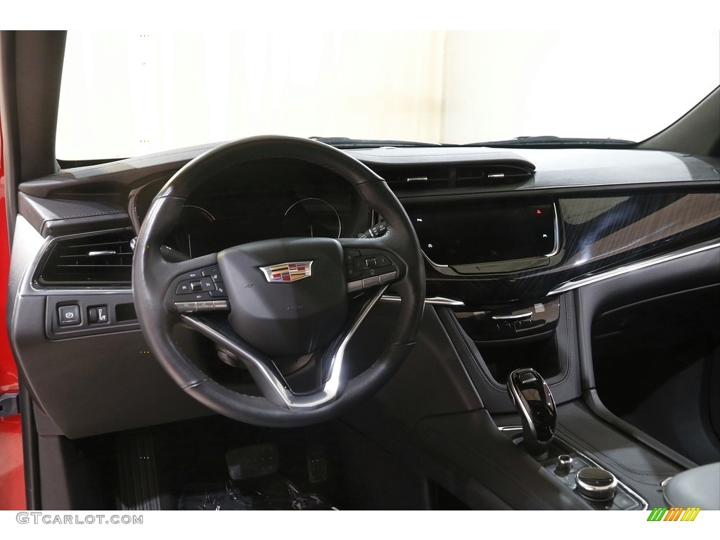 2020 Cadillac XT6 Premium Luxury AWD Jet Black Dashboard Photo #143998331