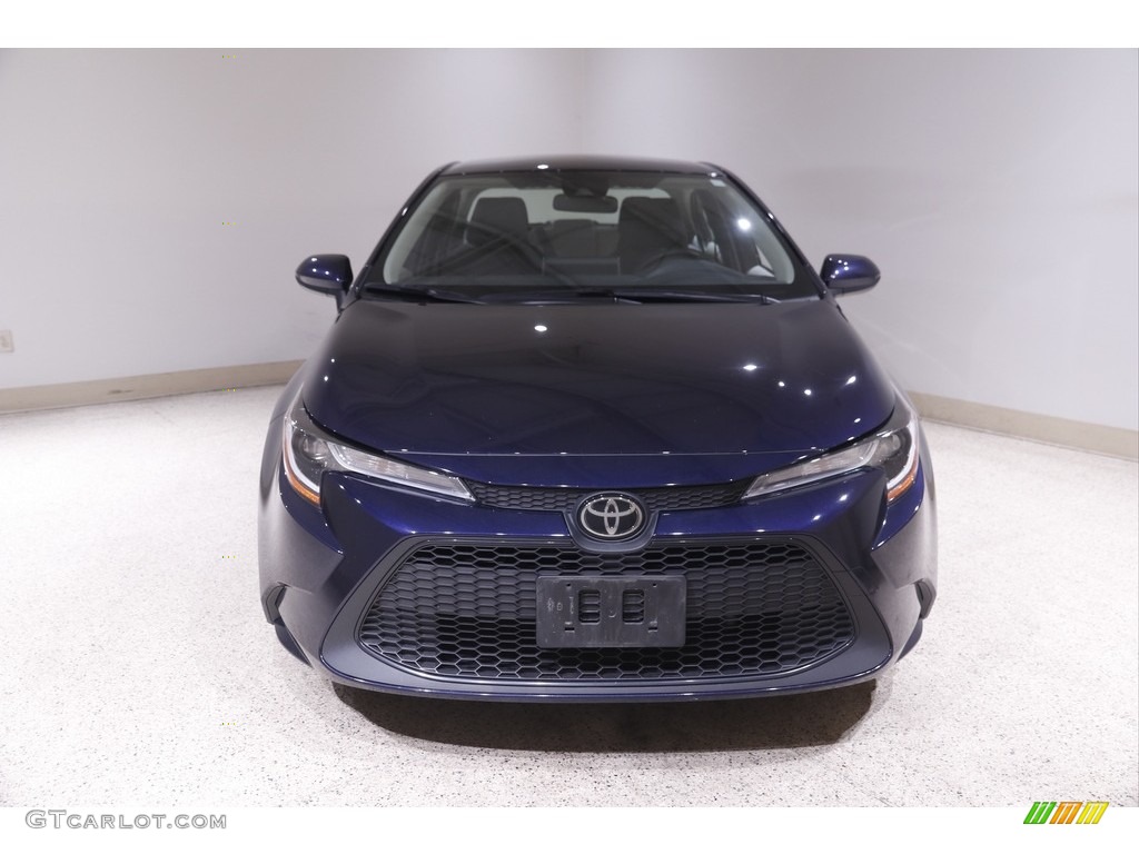 2020 Corolla LE - Blueprint / Light Gray photo #2
