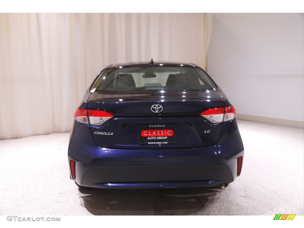 2020 Corolla LE - Blueprint / Light Gray photo #16