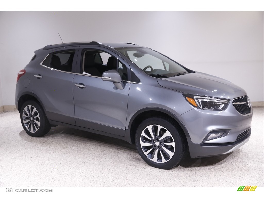 Satin Steel Metallic 2019 Buick Encore Essence AWD Exterior Photo #143998553