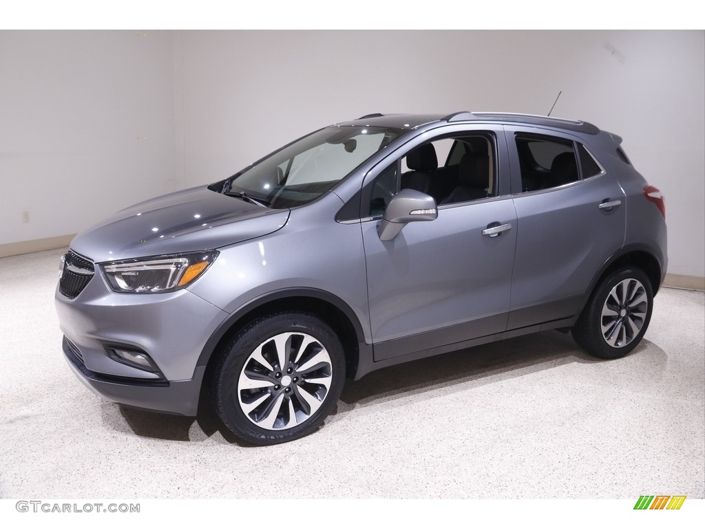 Satin Steel Metallic 2019 Buick Encore Essence AWD Exterior Photo #143998559